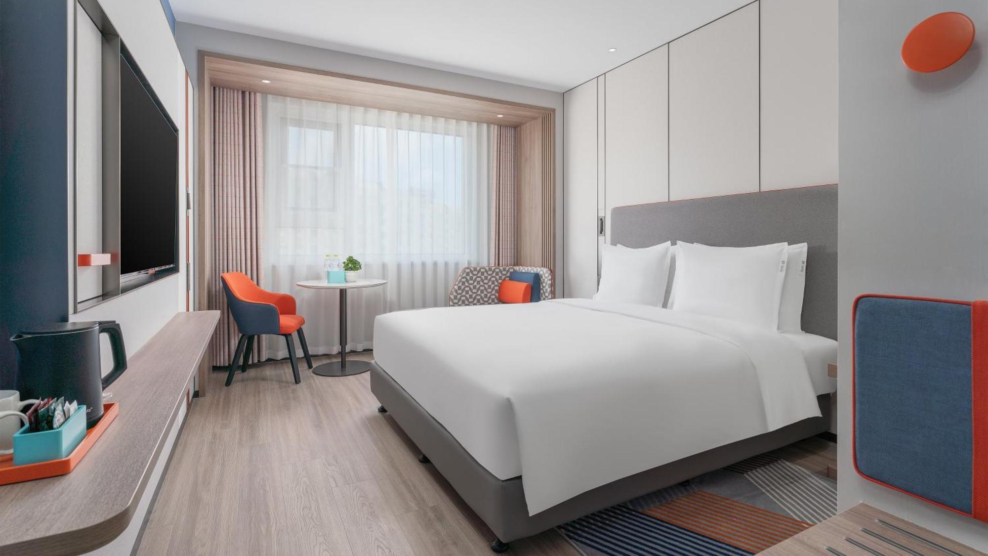 Holiday Inn Express Qingdao Shibei By Ihg Zewnętrze zdjęcie