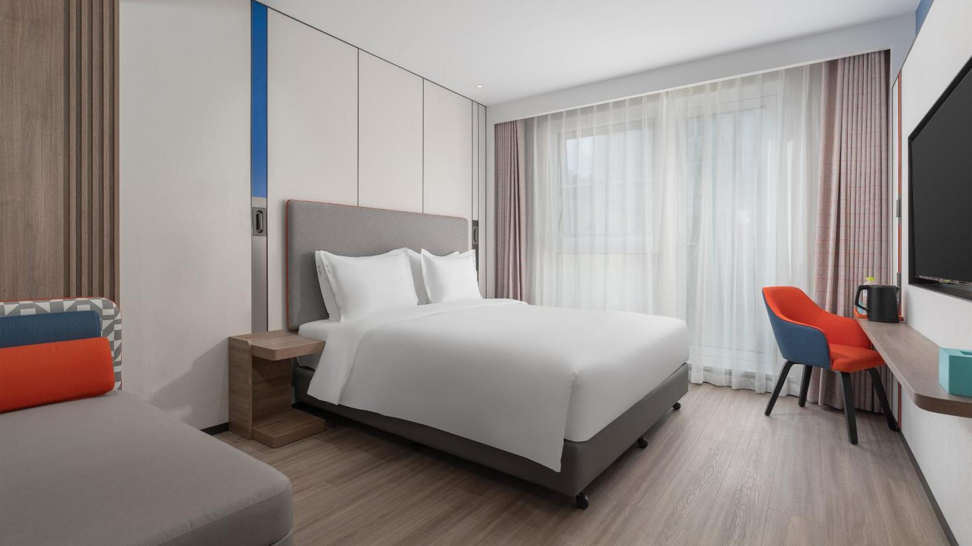 Holiday Inn Express Qingdao Shibei By Ihg Zewnętrze zdjęcie