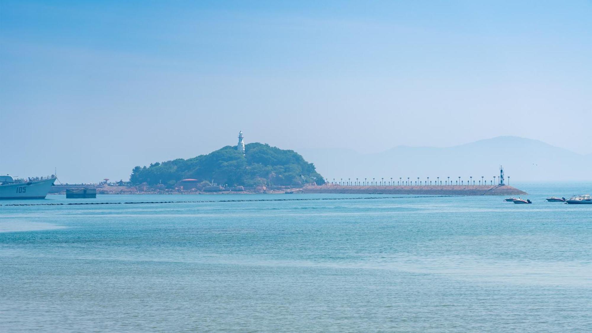 Holiday Inn Express Qingdao Shibei By Ihg Zewnętrze zdjęcie