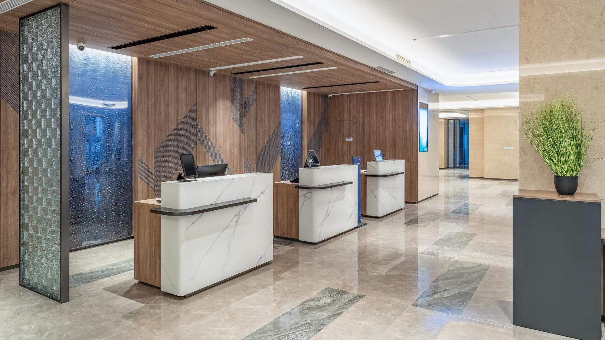 Holiday Inn Express Qingdao Shibei By Ihg Zewnętrze zdjęcie