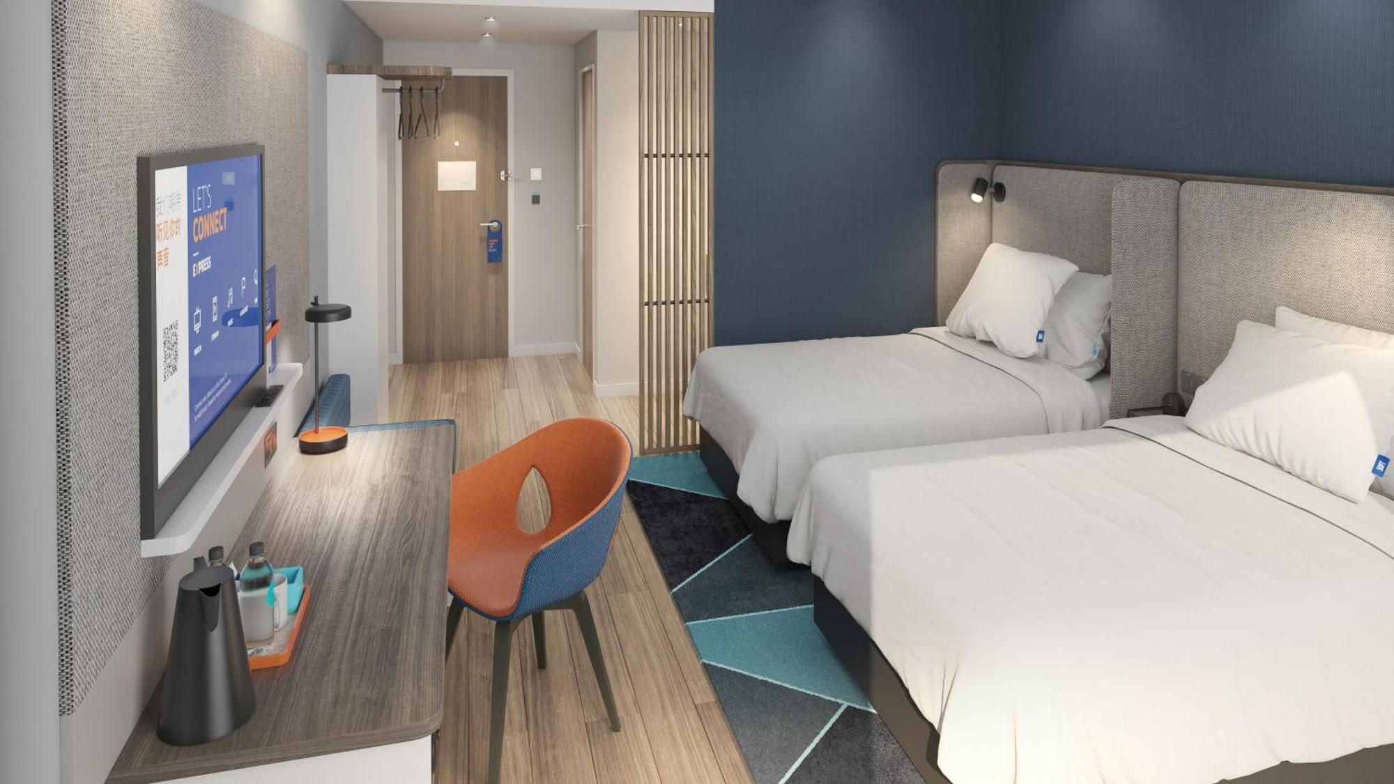 Holiday Inn Express Qingdao Shibei By Ihg Zewnętrze zdjęcie